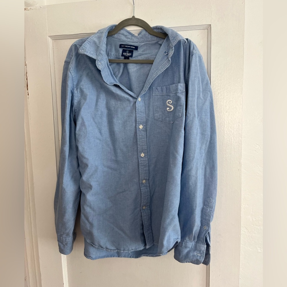 Cotton Button Down Longsleeve